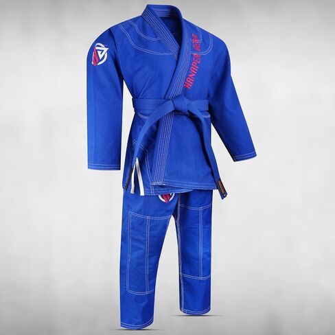 BJJ GI للرجال ، النساء ، IBJJF KIMONO JIUJITSU GIS ، النسيج المسبق للخفيف ، حزام موحد للفنون القتالية in Saudi Arabia