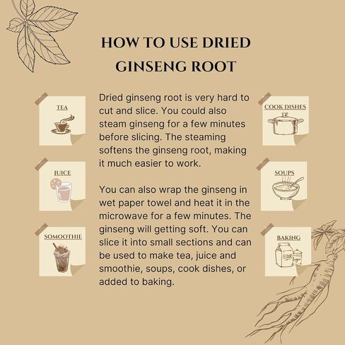 ENG Wisconsin American Medium Ginseng Root – 4oz/Box – Premium USA Ginseng Root – Energy & Immune Support (Pack of 1) (1) in Saudi Arabia