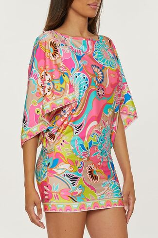 Trina Turk Women's Venus Casablanca Swim Dress, Casual, Beach Cover Ups in Saudi Arabia