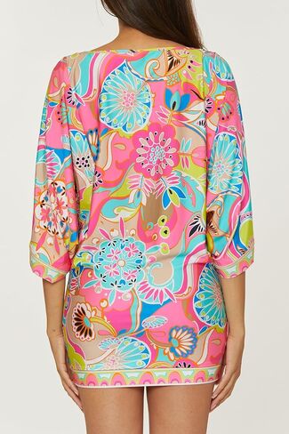 Trina Turk Women's Venus Casablanca Swim Dress, Casual, Beach Cover Ups in Saudi Arabia