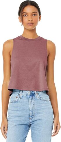 Apparel Globe Women's Racerback Cropped Tank Top in Saudi Arabia