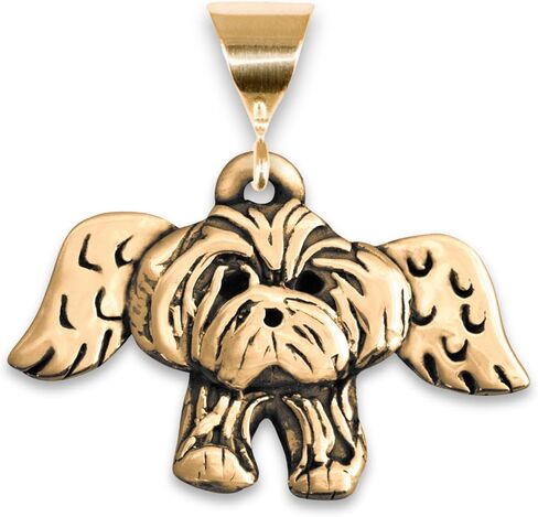 14K Gold Havanese Pendant - Havanese Gifts for Women - Handcrafted in the USA in Saudi Arabia