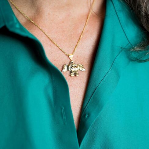 14K Gold Havanese Pendant - Havanese Gifts for Women - Handcrafted in the USA in Saudi Arabia