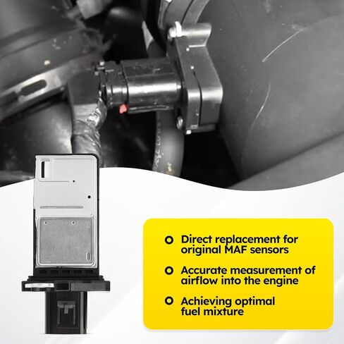 Mass Air Flow Meter Sensor MAF Sensor for Buick Chevy Pontiac 1999-2005, AFH50M-05 213-3428 12568877 19112543 AF10126 in Saudi Arabia