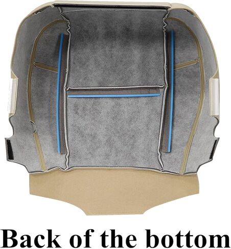 NLQR Driver & Passenger Bottom Presumn Coverts President Leather Black#194 197 197 194 متوافقًا مع Cadillac Escalade متوافق مع Chevy Tahoe Sierra 2007 2008 2008 2010 2012 2013 2014 in Kuwait