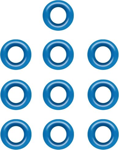 JA & MIU 50 PCS حقن الوقود O-Ring Set ، مجموعة Rebuitor Bue-Ring Blue ، طقم إصلاح عالمي لمختلف طرازات المركبات (7.52 مم × 3.53 مم) in Kuwait
