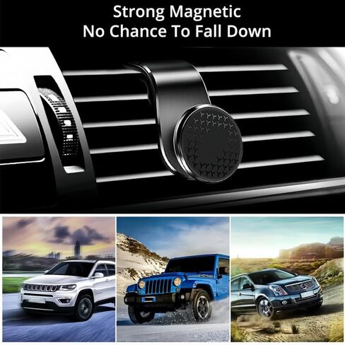 Car Phone Mount Holder for Honda NSX Coupe 2002-2005,Dashboard Windshield Phone Holder Strongest Magnetic 360° Adjustable Hands Free Anti-Drop Cell Phone Holder,Silver in Saudi Arabia