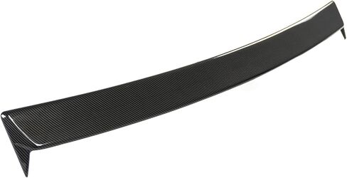 Rear Trunk Spoiler for Tesla Model Y 2020 2021 2022 2023 2024 MV Style Rear Trunk Lip Spoiler Tail Wing ABS (Carbon Fiber Print, MV Style Rear Spoiler) in Saudi Arabia