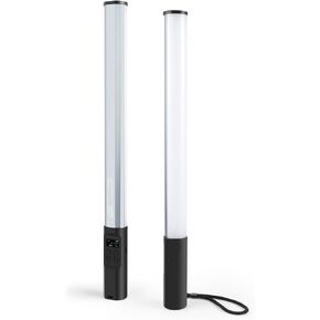 Goshyda Handheld RGB Video Light Wand with 2500-9000K Adjustable Color Temperature, Full Color Fill Light & 20 Special Effects for Photography, 2600mAh in Saudi Arabia