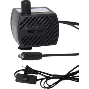 Small Indoor Tabletop Fountain with LED Lights, Relaxing Desk Waterfall Fountain with Natural River Rocks, Decorative Indoor Water Feature for Home Office in Kuwait