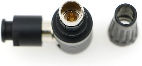 كابلات ألفين المتوافقة مع Fischer S102 3 Pin Male موصل الزاوية اليمنى لـ ARRI Alexa، RED DSMC2، لـ Sony Venice RS 3 Pin Plug 3 O'Clock in Saudi Arabia