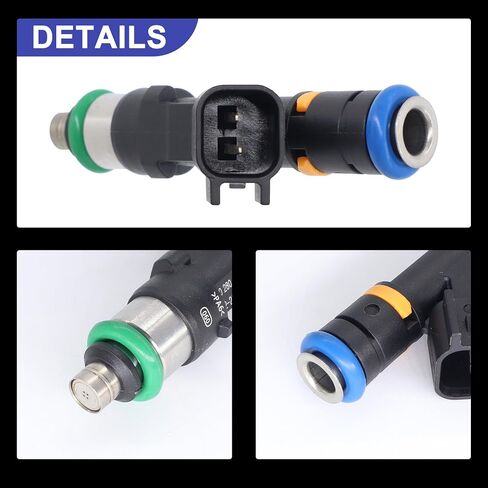 HiSport Fuel Injectors Compatible with Chrysler Dodge Jeep V6 3.3/3.8L 2007-2010 0280158119 04861667AA in Saudi Arabia