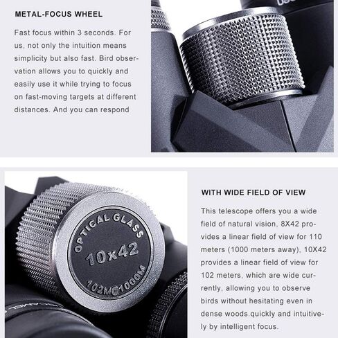 Telescopes for Adults Astronomy, High Power Binoculars Waterproof Coating Binoculars Bak4 Prism Optics Hd Monocular for Sports Events,Camping,Stargazing in Saudi Arabia