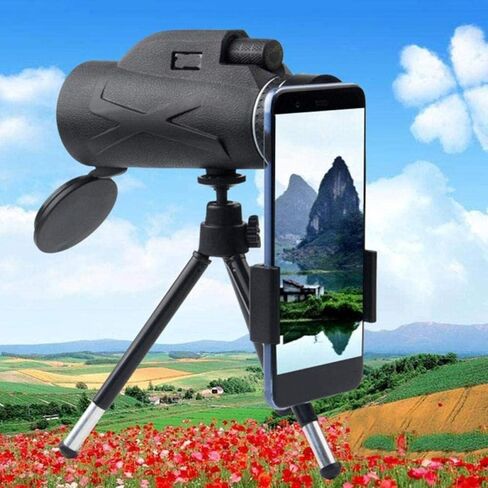 Telescopes for Adults Astronomy, High Power Monocular Telescope 80X100 Magnification Hiking Lens Hd Binoculars Zoom Camping Waterproof Camera in Saudi Arabia