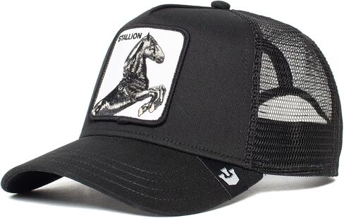 Goorin Bros. The Farm Unisex Original Adjustable Snapback Trucker Hat, Scarlet (The Baddest Boy), One Size in Saudi Arabia