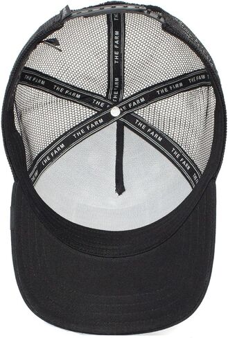 Goorin Bros. The Farm Unisex Original Adjustable Snapback Trucker Hat, Scarlet (The Baddest Boy), One Size in Saudi Arabia