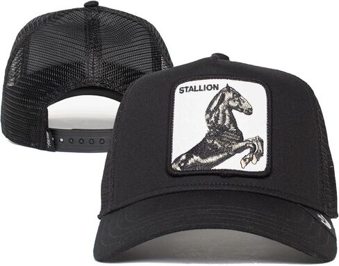 Goorin Bros. The Farm Unisex Original Adjustable Snapback Trucker Hat, Scarlet (The Baddest Boy), One Size in Saudi Arabia