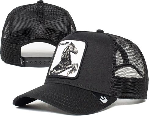 Goorin Bros. The Farm Unisex Original Adjustable Snapback Trucker Hat, Scarlet (The Baddest Boy), One Size in Saudi Arabia