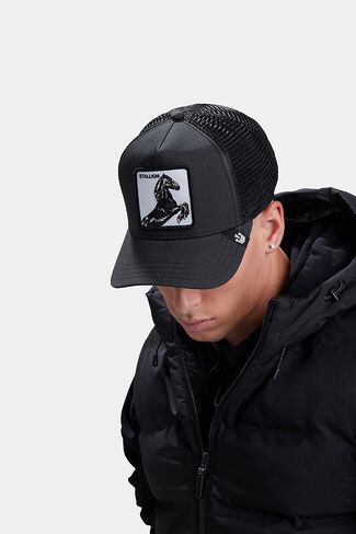 Goorin Bros. The Farm Unisex Original Adjustable Snapback Trucker Hat, Scarlet (The Baddest Boy), One Size in Saudi Arabia