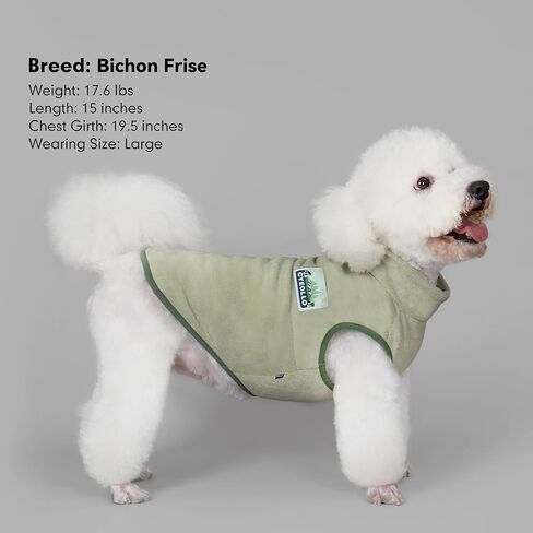 cyeollo Fleece Dog Sweater, Turtleneck Dog Sweatshirt Stretchy Pullover Fleece Vest Warm Winter Fall Clothes for Small Dogs Boy Pet Apparel, Navy Blue M in Kuwait