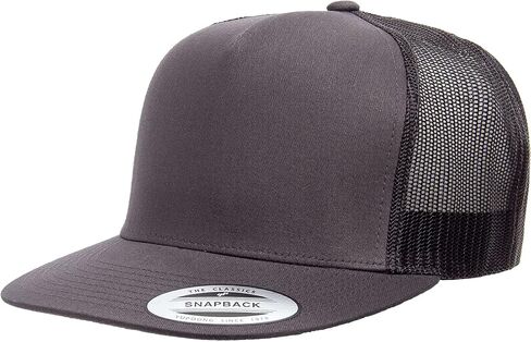 Flexft Snapback Classic Trucker Hat 6006 (أسود) in Kuwait