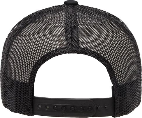 Flexft Snapback Classic Trucker Hat 6006 (أسود) in Kuwait