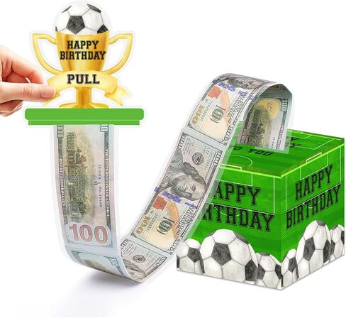 Neon Video Game Birthday Money Box for Cash Pull ، Happy Birints Higds for Money سحب بطاقة ، 50pcs أكياس شفافة in Kuwait