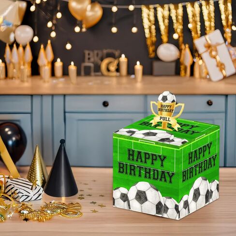 Neon Video Game Birthday Money Box for Cash Pull ، Happy Birints Higds for Money سحب بطاقة ، 50pcs أكياس شفافة in Kuwait