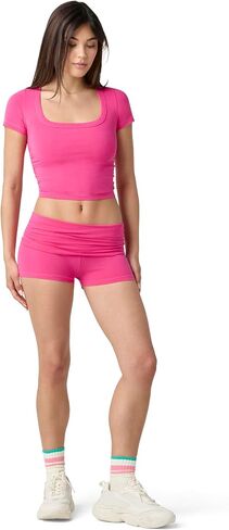 florence by mills womens Softie Cotton Collection Foldover Shortie in Saudi Arabia