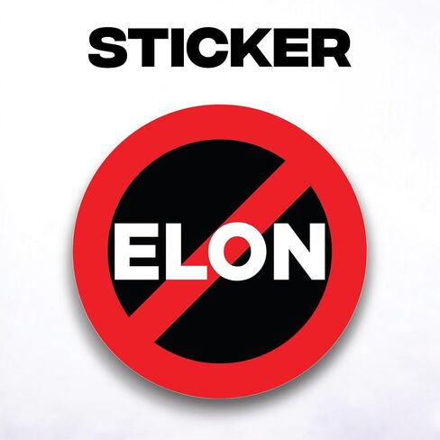 ملصق نادي Elon Tesla Club | ملصقات سيارة مضحكة للطراز 3 Y X ، Cybertruck ، سيارة كهربائية | ملصق مصد مضاد للماء ، شريحة فينيل شاقة in Kuwait