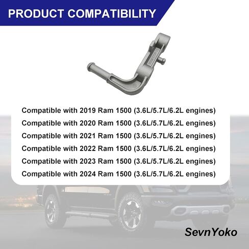 68275662AB Bracket-Exhaust - Tailpipe Bracket Compatible with 2019-2024 Ram 1500 3.6L 5.7L 6.2L Rear Muffler Support Assembly Aluminum - Rear Left Driver Side in Saudi Arabia
