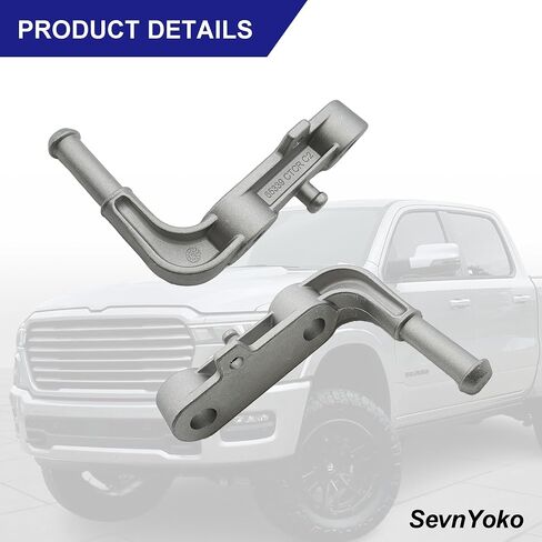68275662AB Bracket-Exhaust - Tailpipe Bracket Compatible with 2019-2024 Ram 1500 3.6L 5.7L 6.2L Rear Muffler Support Assembly Aluminum - Rear Left Driver Side in Saudi Arabia