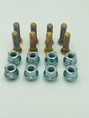 ATV Wheel Studs and Lug Nut Kit by Rad Parts For Honda TRX 450 400 250, Foreman, Rincon, Rubicon, Rancher, FourTrax ATV Wheel Studs W/ 17mm OEM Style Lug Nuts (4) in Saudi Arabia