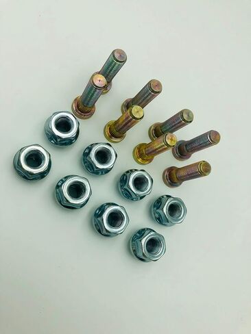 ATV Wheel Studs and Lug Nut Kit by Rad Parts For Honda TRX 450 400 250, Foreman, Rincon, Rubicon, Rancher, FourTrax ATV Wheel Studs W/ 17mm OEM Style Lug Nuts (4) in Saudi Arabia