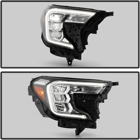 KEEKPO - For 2022 2023 2024 GMC Terrain AT4 | SLE | SLT LED Reflector w/Halogen Signal Headlights Headlamps Left+Right in Saudi Arabia