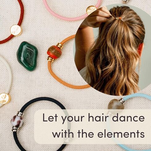 Zodiac Bracelet Hair Ties – Premium Element-Inspired Accessories for Each Zodiac Sign (GEMINI) in Saudi Arabia