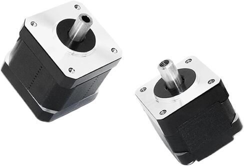 1pcs Stepper Motor 0.67-2.8A 0.03-1.1Nm Double Shaft Stepper Motor(28X32mm Nema11) in Saudi Arabia