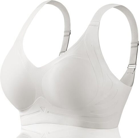 Smoothing Bra Anti Sagging Wireless Push Up Bras for Women No Underwire Full Coverage Bra Comfy Bras for Women in Saudi Arabia