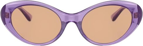 Versace Woman Sunglasses Black Frame, Dark Grey Lenses, 53MM in Saudi Arabia