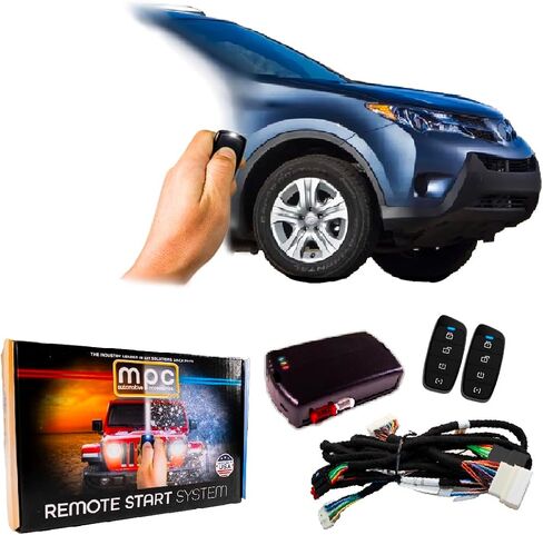 MPC Remote Start Kit لـ Toyota RAV4 2013-2018 || التوصيل والتشغيل || ادفع لبدء المركبات فقط || تثبيت 5 دقائق || اضغط على قفل 3x للبدء in Saudi Arabia