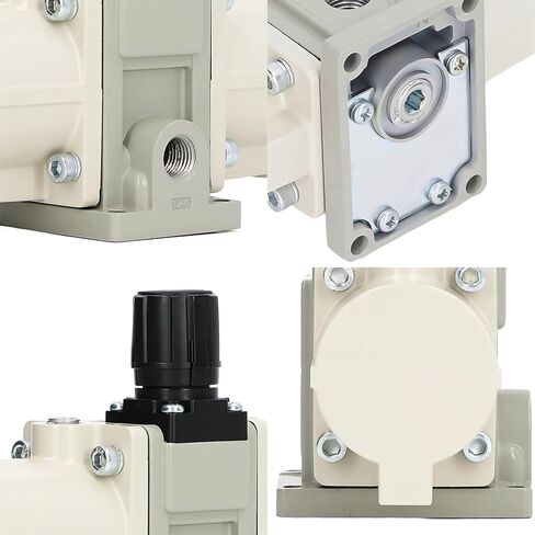 Gas Booster Pump, Pneumatic Valve Air Compressor Cylinder Air Source Processing Component for Industrial Use in Kuwait