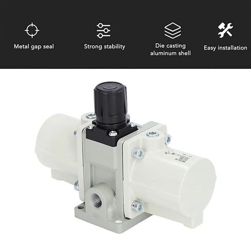 Gas Booster Pump, Pneumatic Valve Air Compressor Cylinder Air Source Processing Component for Industrial Use in Kuwait