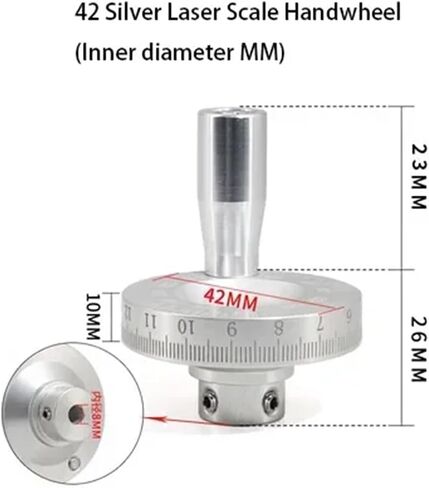 42/57/86 Stepper Motor Handwheel/Inner Hole 5MM/6.35/8MM/14MM Special Positioning Handwheel for Stepper Motors(86 14mm) in Kuwait