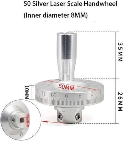42/57/86 Stepper Motor Handwheel/Inner Hole 5MM/6.35/8MM/14MM Special Positioning Handwheel for Stepper Motors(86 14mm) in Kuwait