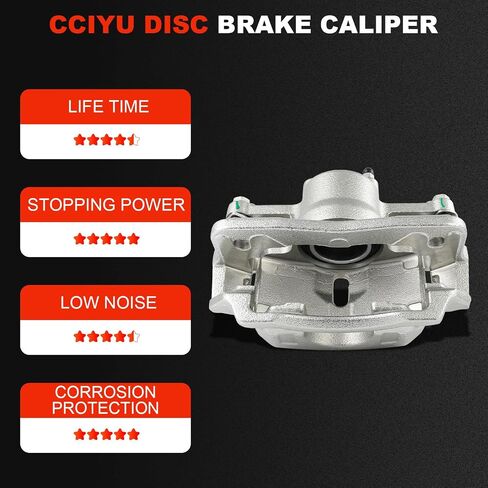 cciyu 18-7020 & 18-7019 Rear Left & Right Disc Brake Calipers Assembly Set Without Bracket For Chevrolet For Corvette 1965-1967 1969-1982 in Saudi Arabia