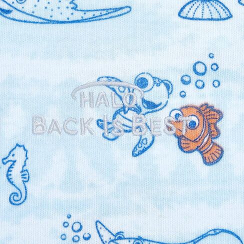 Halo 100 ٪ Cotton Sleepsack Swaddle ، بطانية يمكن ارتداؤها 3 اتجاهات قابلة للارتداء ، صغيرة ، TOG 1.5 ، Lion King Friends in Kuwait