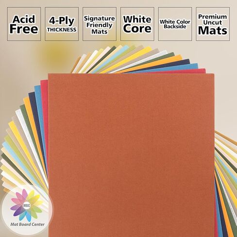مركز MAT Board ، 20 لوحات حزمة غير مألوفة فقط - 16 × 20 من لوحات Matt Packing للمطبوعات والحرف اليدوية والإطارات والصور والمزيد in Kuwait