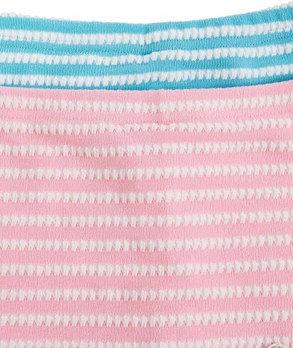 MakeMeChic Women's 2 Pack Summer Mini Skirts Striped Knit Starfish Bodycon Vacation Beach Crochet Short Skirts in Kuwait