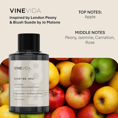 Vinevida [120ml] زيت العطر الزهر البرتقالي لصنع الشموع - روائح زيت الشموع الطبيعية - صابون صنع الزيت الأساسي - مصنوع في الولايات المتحدة الأمريكية in Kuwait