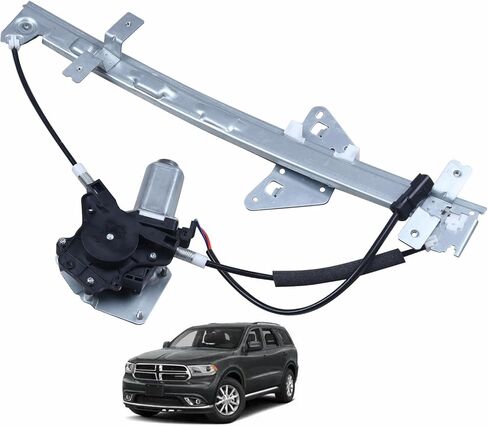 741-599 منظم نافذة طاقة الركاب الخلفي ث/حركية FIT 2000-2004 Dakota 1998-2003 Dodge Durango Replacement 55256494af 55256494 in Kuwait